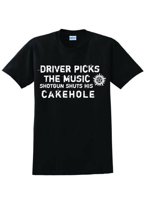 driver picks the music t shirt