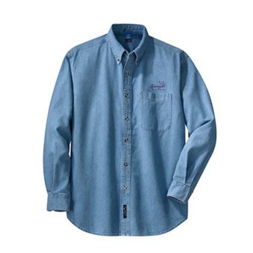 Ascend- Long Sleeve Denim Shirts - Image 2