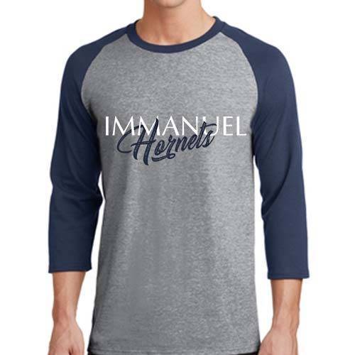 Immanuel 3/4-Sleeve Raglan Tee