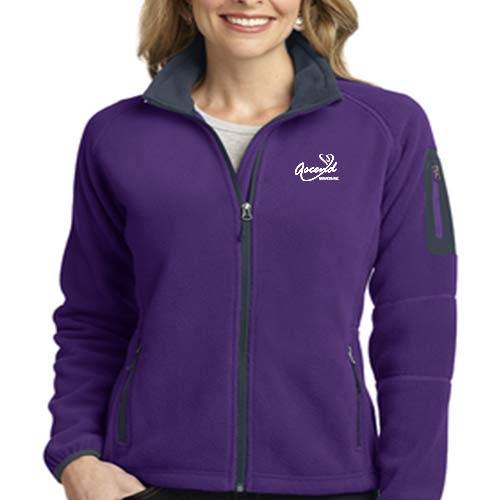 Ascend® Women's Full-Zip Long-Sleeve Hooded Sweatshirt