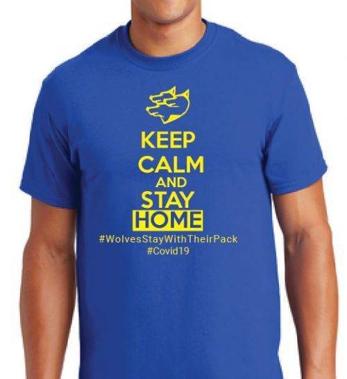 Keep Calm Stay Home (School Shirts) - Image 3