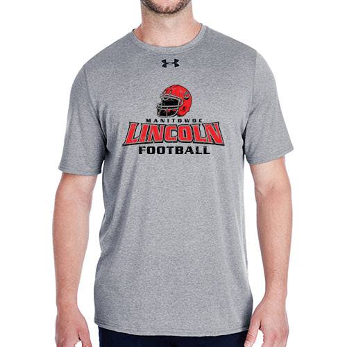 Lincoln Football - Short Sleeve Under Armour Tee