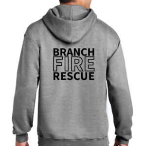 Branch Fire – Heavy Cotton Hooded Sweatshirt