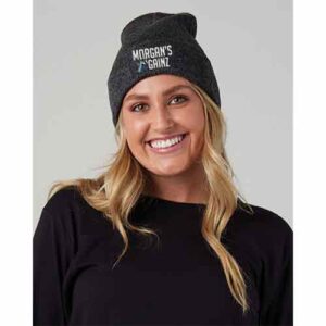 Morgan's Gainz - Heather Knit Cuff Beanie