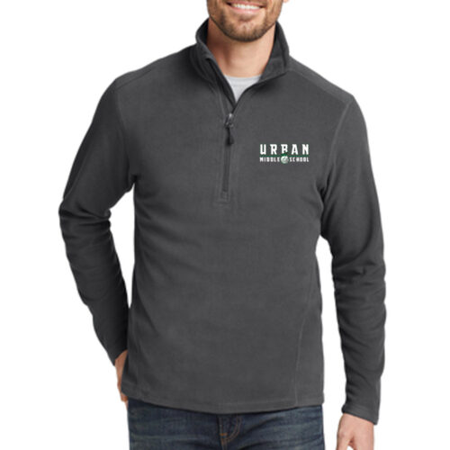 Urban Middle School - 1/2-Zip Microfleece Jacket