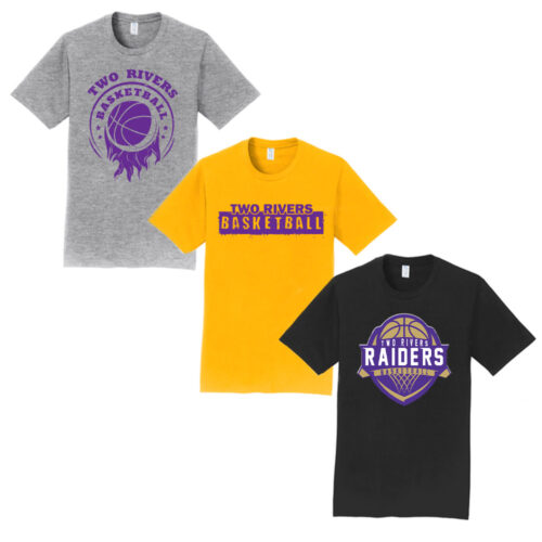 Two Rivers Basketball - Short Sleeve Tee Shirt - Image 2