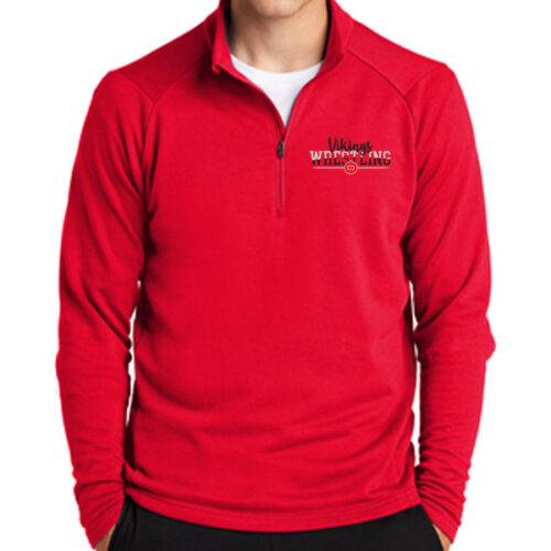 Valders Wrestling - Lightweight French Terry 1/4-Zip Pullover