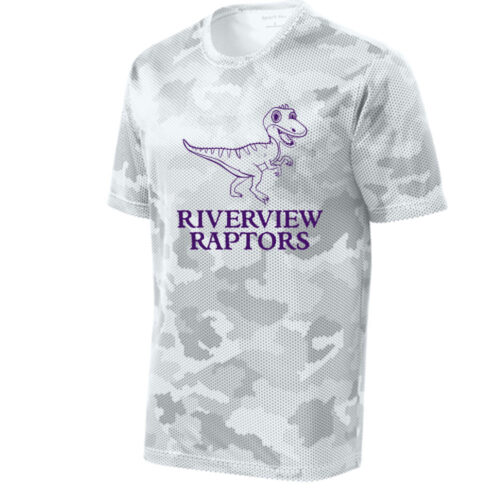 Riverview Raptors - Short Sleeve Camo Hex Tee