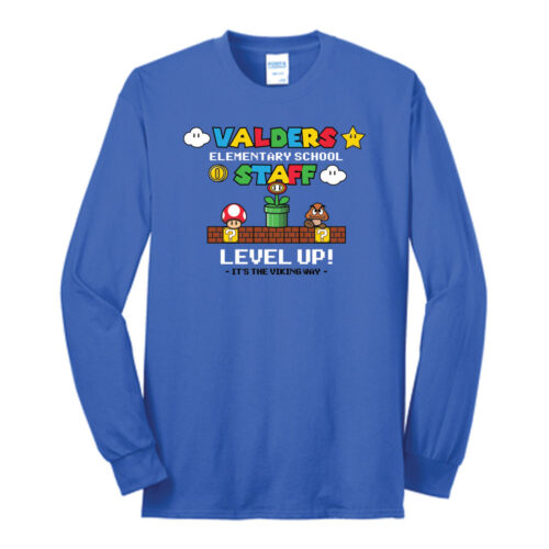 Valders - Level Up - Long Sleeve Tee