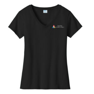 Faith Lutheran- Ladies V-Neck Tee