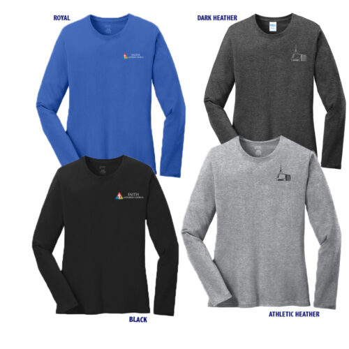 Faith Lutheran- Ladies Long Sleeve - Image 2