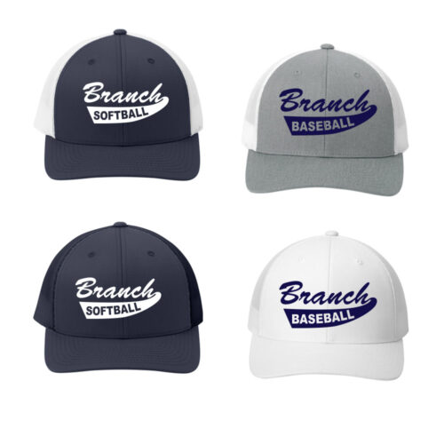 Branch Sports Mesh Back Snapback Cap - Image 2