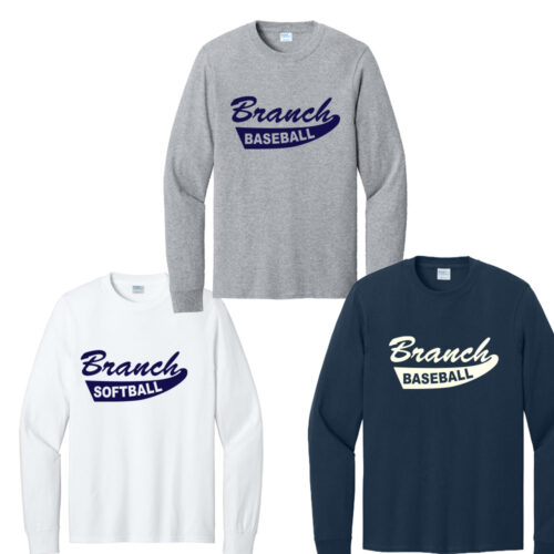 Branch Sports Long Sleeve Cotton Tee - Image 2