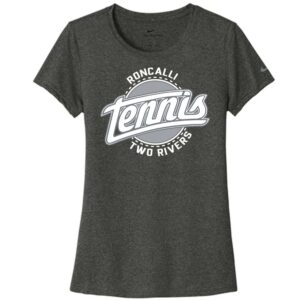 Roncalli/Two Rivers Tennis - Nike Short Sleeve Performance Tee (Ladies)