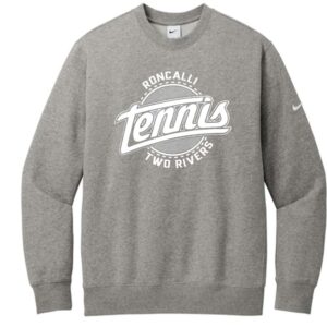 Roncalli/Two Rivers Tennis - Nike Club Fleece Crewneck