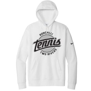 Roncalli/Two Rivers Tennis - Nike Club Fleece Hoodie (Ladies)