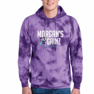 Morgan's Gainz - Crystal Tie Dye Hoodie