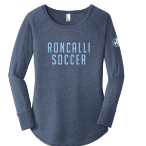 Roncalli Soccer - Ladies Long Sleeve Triblend Tunic Tee