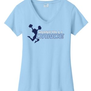 Roncalli Dance - Ladies Short Sleeve Fan Fave V-Neck Tee
