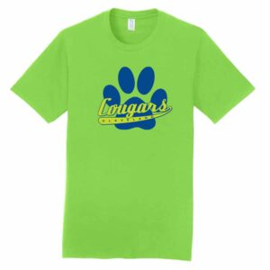 Cleveland Cougars: Short Sleeve Ringspun Tee