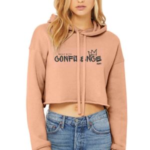 KSPT- Cropped Hooded Sweatshirt