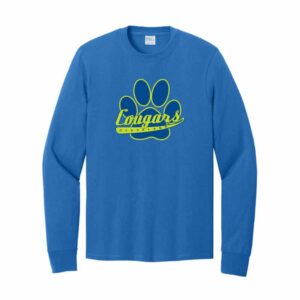 Cleveland Cougars: Long Sleeve Cotton Tee