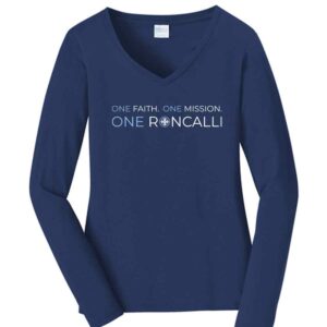 RCS Public Store-Ladies Long Sleeve V-Neck Ringspun Tee