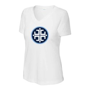 RCS Public Store- Ladies Short Sleeve V-Neck Dri-Fit Tee