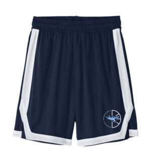Girls Roncalli Basketball  - Colorblock Basketball Shorts