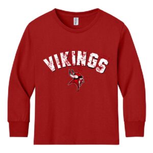 Valders Elementary: Jerzees - Youth Long Sleeve 50/50 Tee