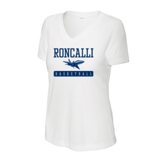 Boys Roncalli Basketball  - Ladies Dri-fit V-neck