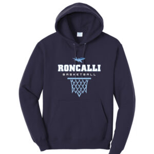 Boys Roncalli Basketball - Hooded Sweatshirt