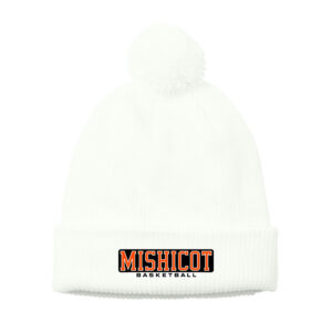 Mishicot Boys Basketball - Cozy Pom Beanie