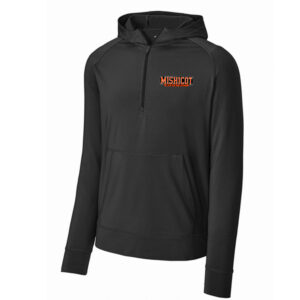 Mishicot Boys Basketball - Stretch Performance 1/4 Zip Hoodie