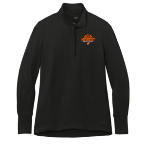Mishicot Girls Basketball - Ladies Cotton Stretch 1/4 Zip