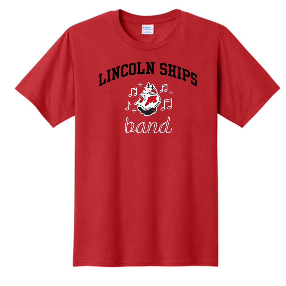 LHS BAND - Short Sleeve Ringspun Tee