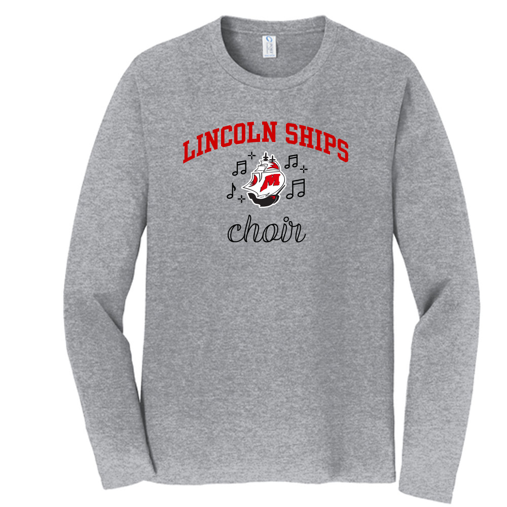 LHS Choir & Orchestra - Long Sleeve Ringspun Tee