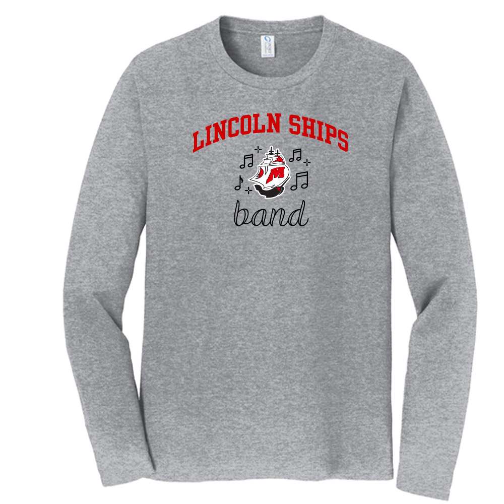 LHS BAND - Long Sleeve Ringspun Tee