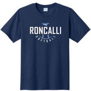 Roncalli Softball - Short Sleeve Ringspun Tee
