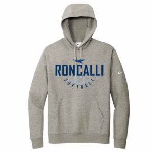 Roncalli Softball - Ladies Nike Club Fleece Hoodie