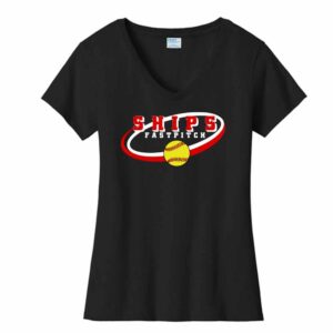 LHS Fast Pitch - Short Sleeve Ringspun Tee (Ladies)
