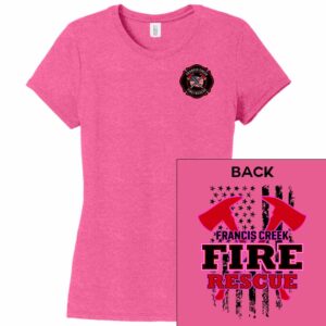 FCF: Short Sleeve Triblend Tee (Ladies)