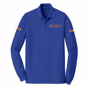 OCA: Port Authority - Long Sleeve EZCotton Polo