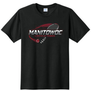 Lincoln Girls Tennis: Short Sleeve Ringspun Tee