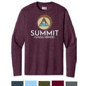 Summit Clinical Services-Long Sleeve Cooling Performance Tee