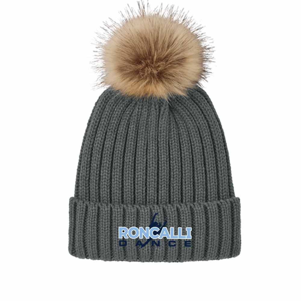Roncalli Dance-Faux Fur Pom Beanie