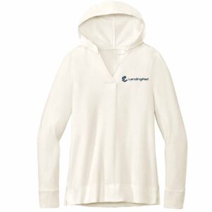 Lending Pad: Port Authority Womens Microterry Pullover Hoodie