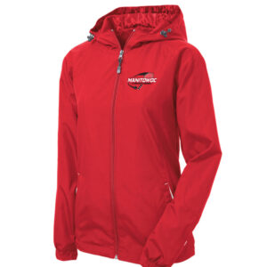 Lincoln Girls Tennis: Ladies Hooded Wind Jacket