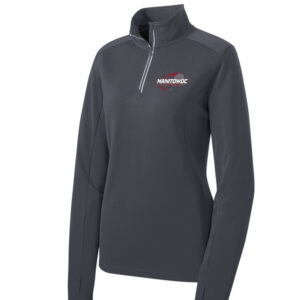 Lincoln Girls Tennis: Ladies Textured Performance 1/4 Zip