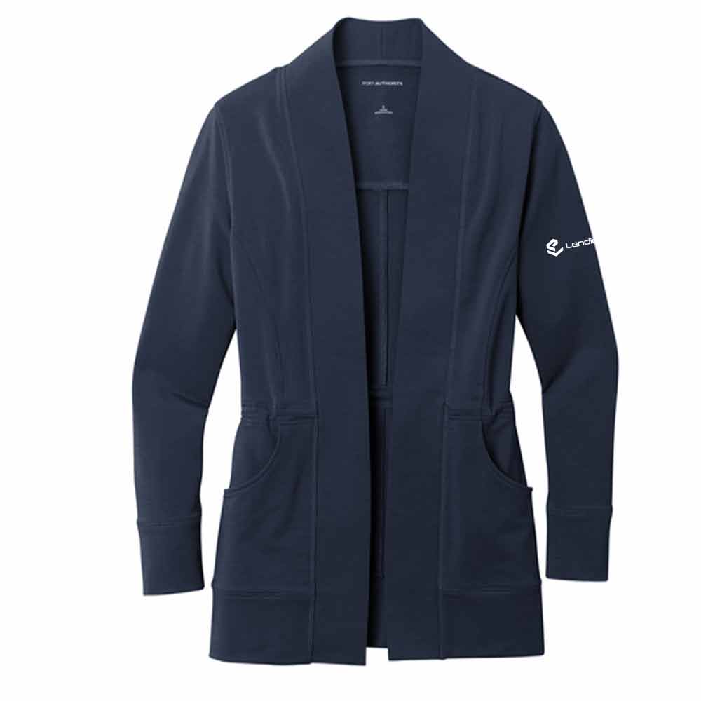 LendingPad: Port Authority Women's Microterry Cardigan